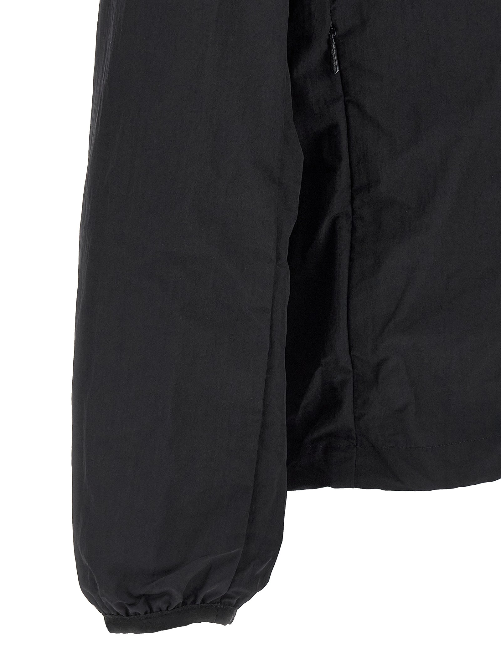 Blue Nylon Shell Jacket