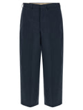 Blue Virgin Wool Dress Pants