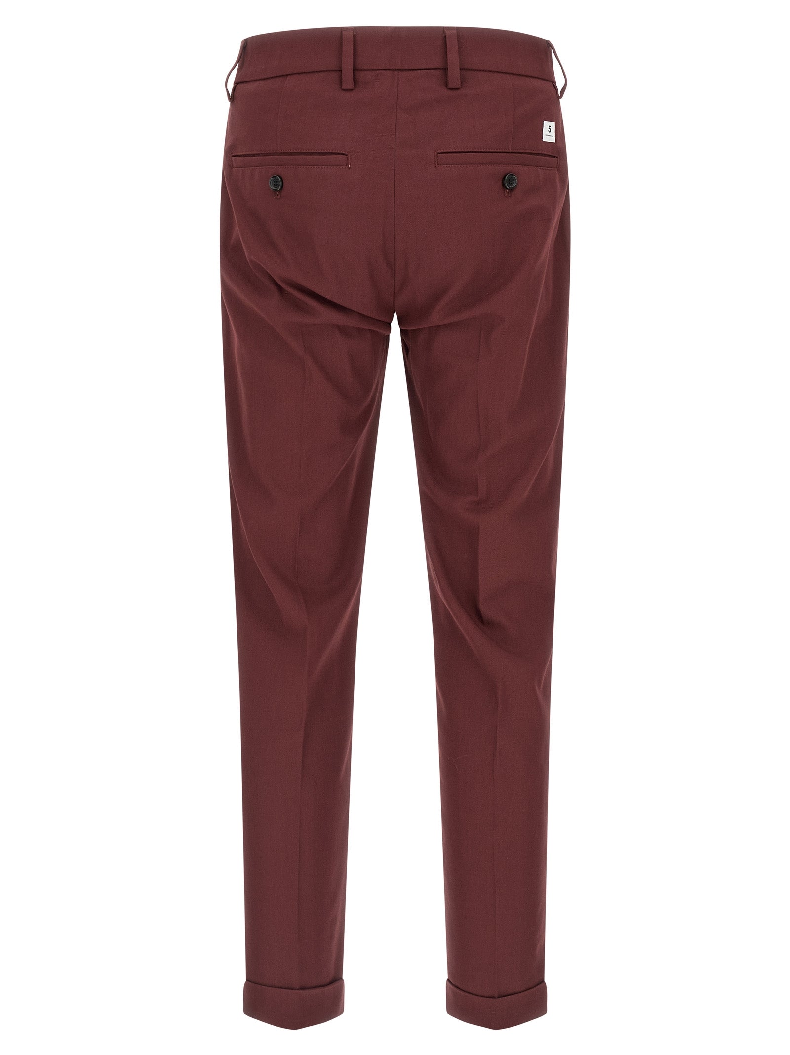 Multicolor Cotton Chino Pants