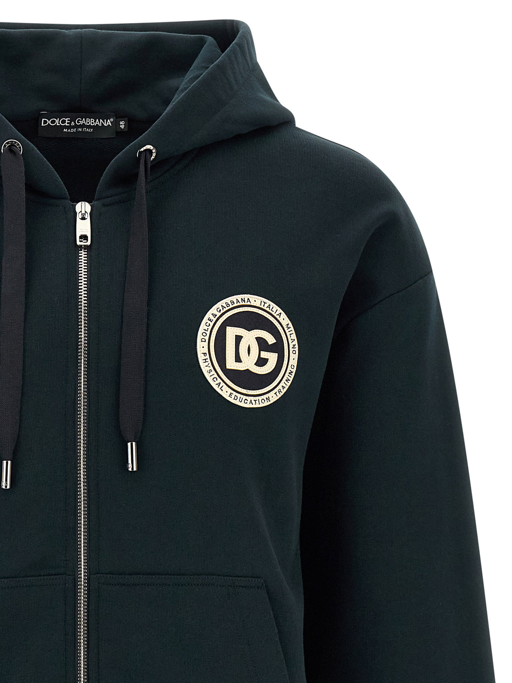 Bicolor Cotton Sweatshirt