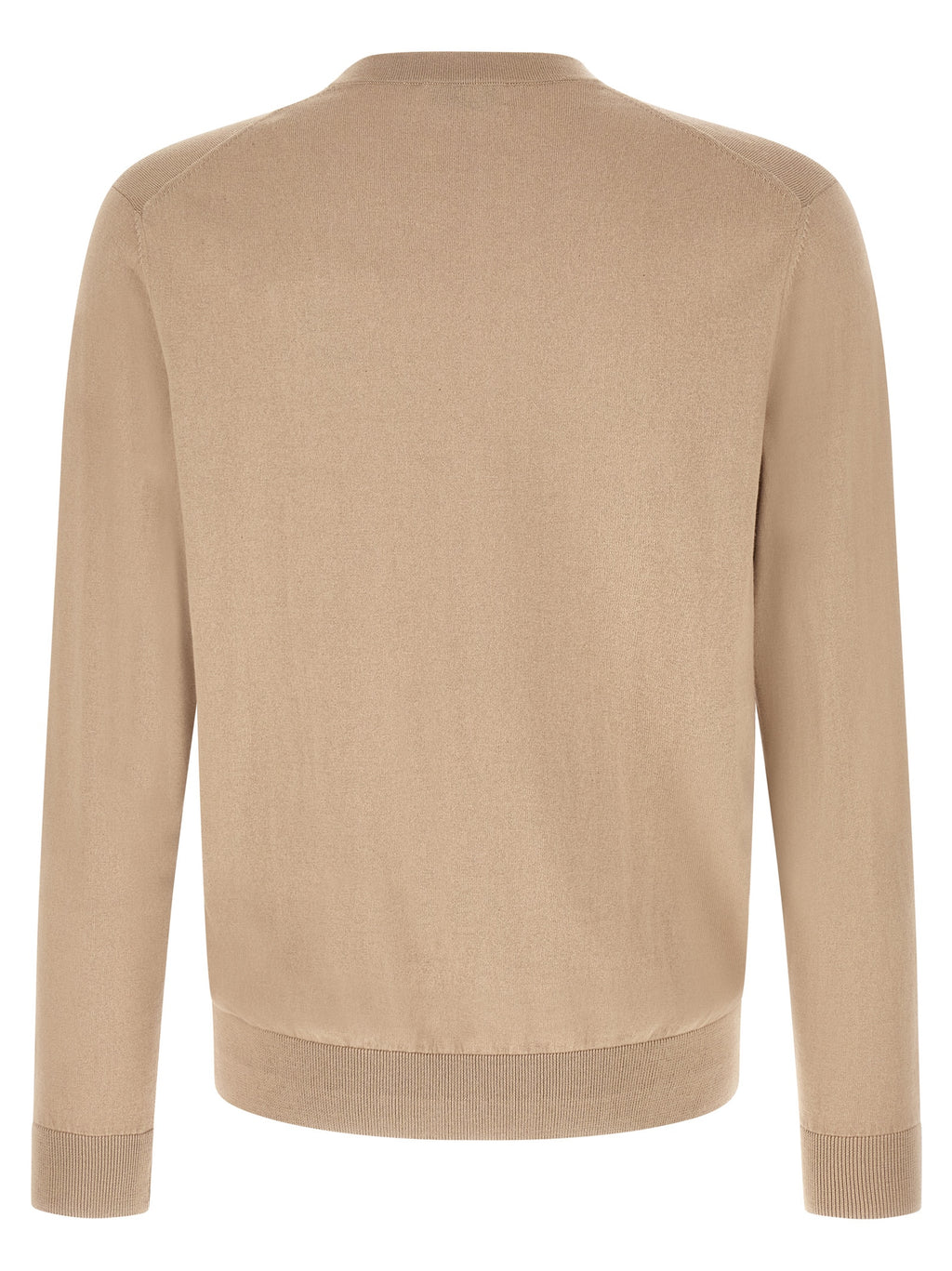 Beige Cotton Cardigan