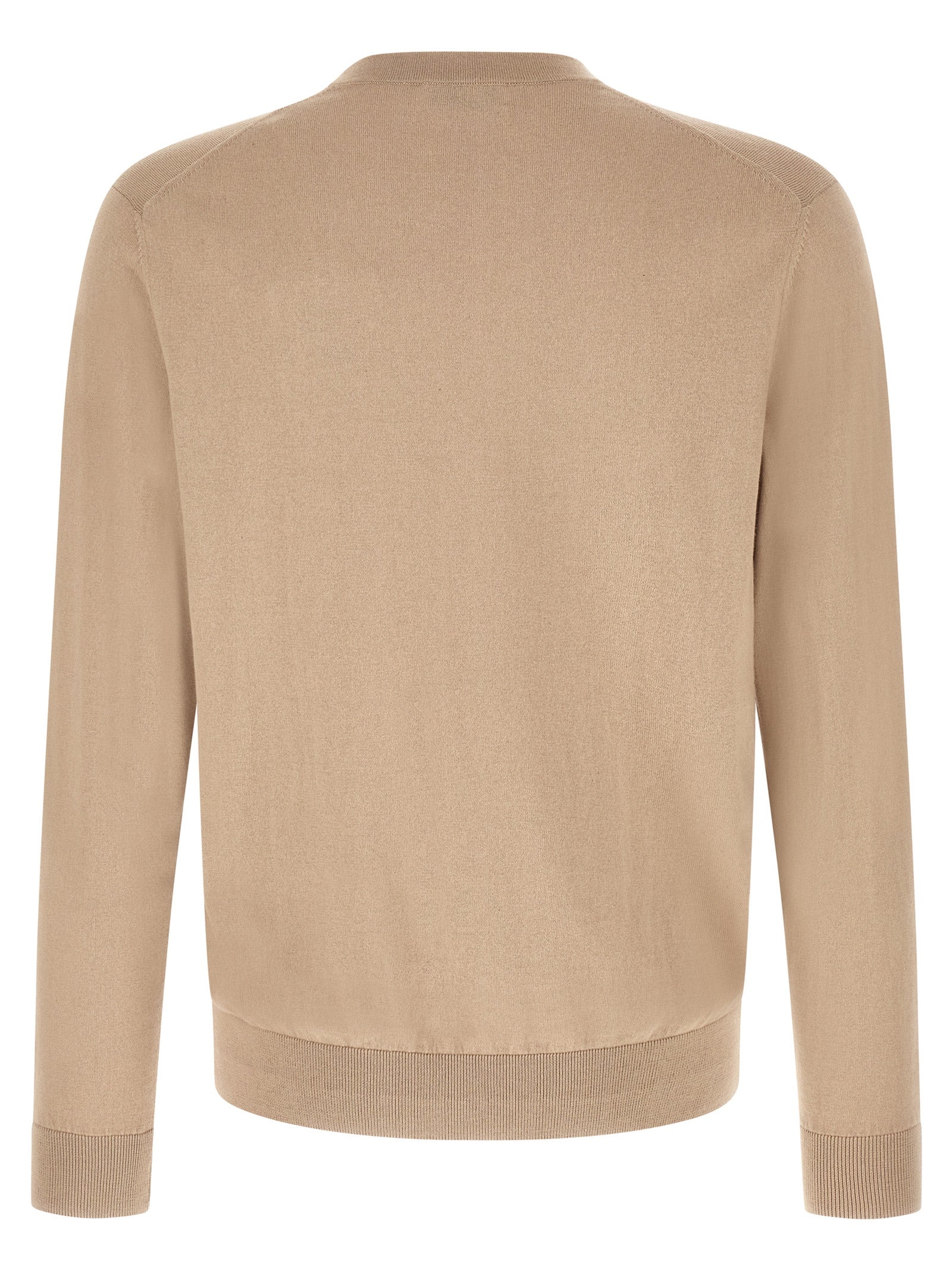 Beige Cotton Cardigan