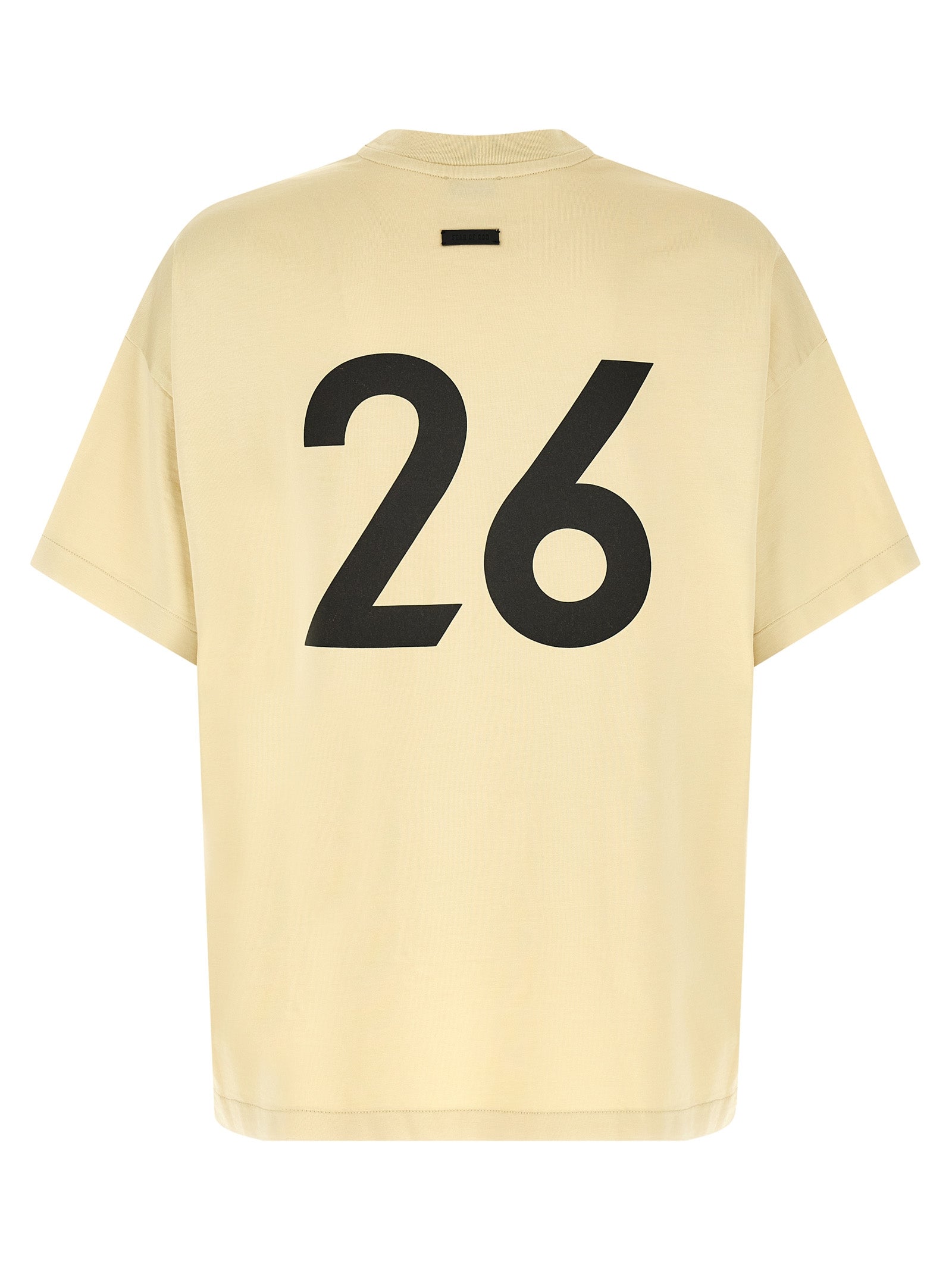 Beige Cotton T-Shirt