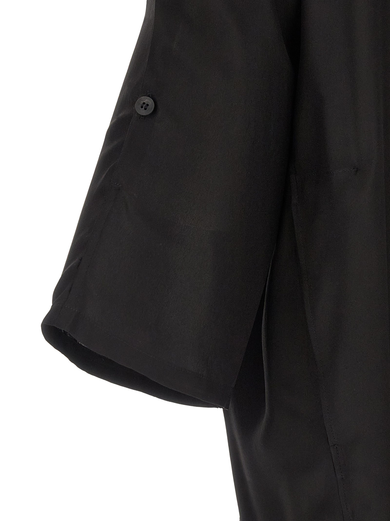 Black Silk Blouse