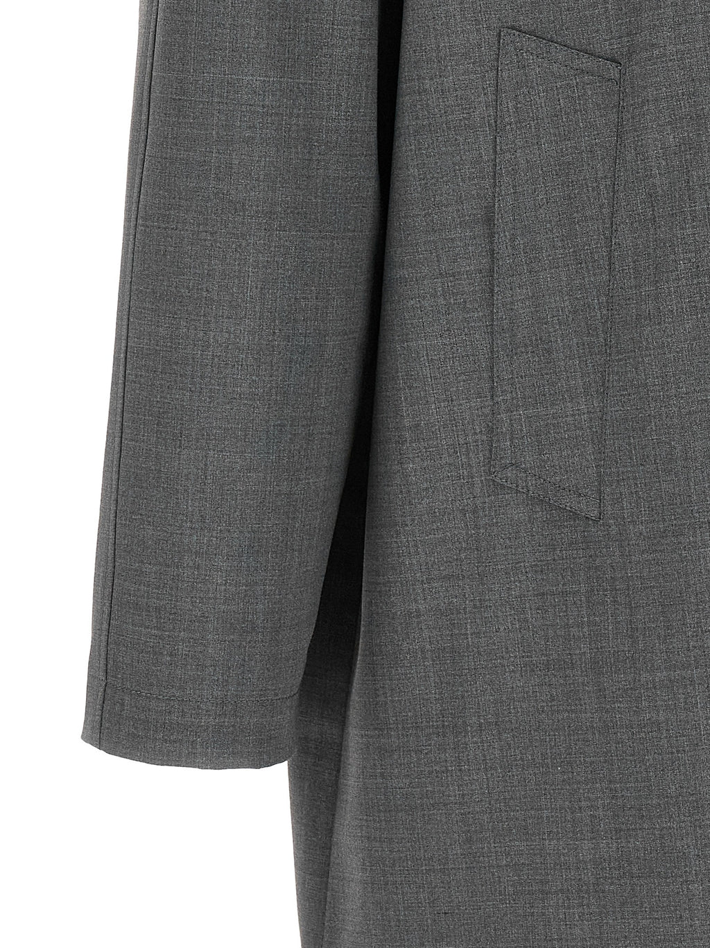 Multicolor Polyester Coat