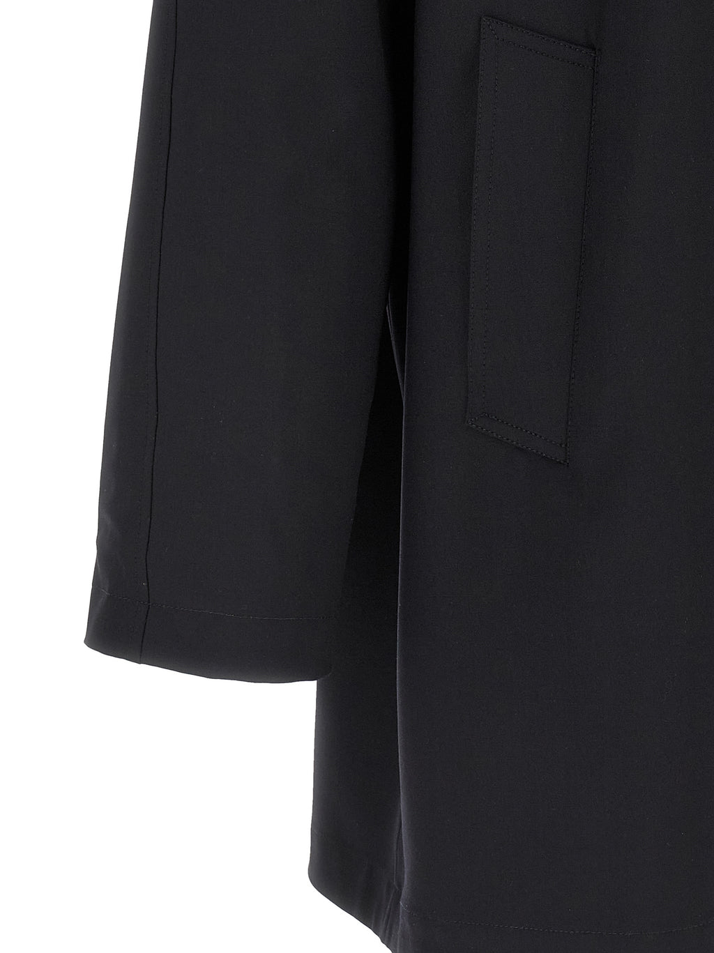 Multicolor Polyester Coat
