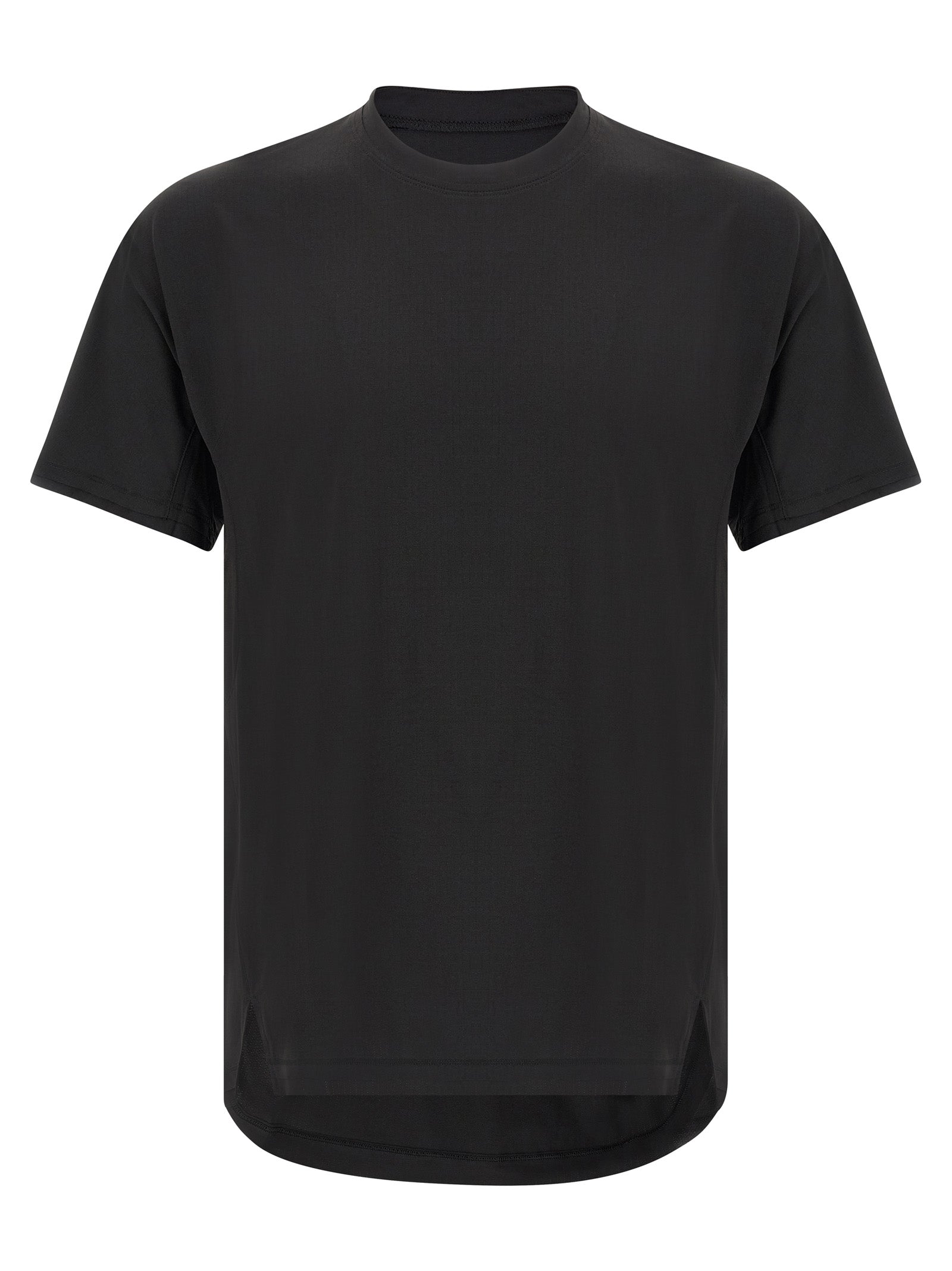 Black Polyester T-Shirt