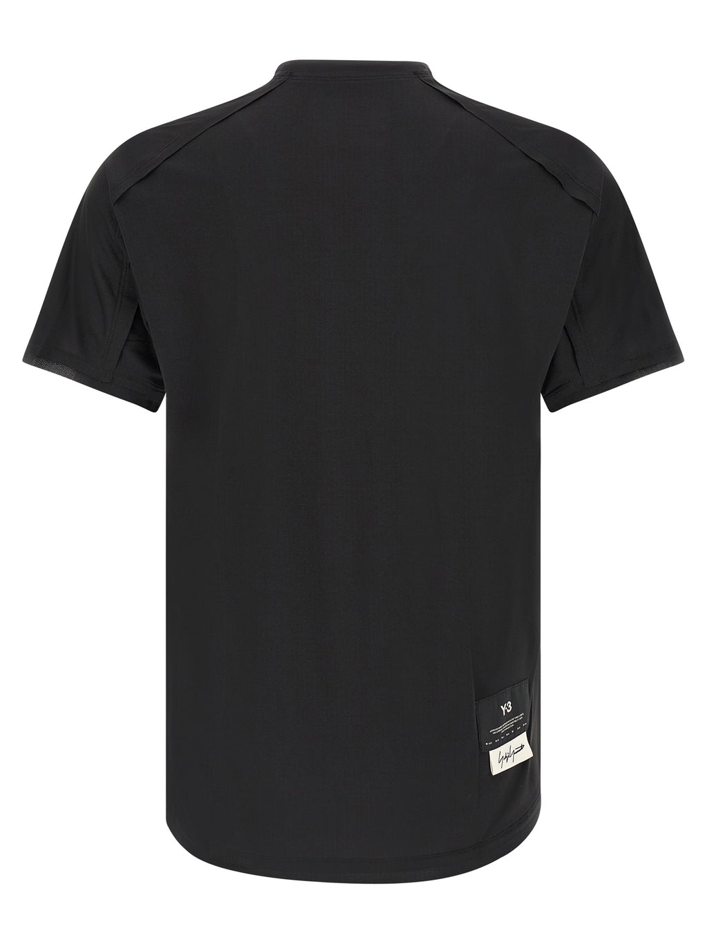 Black Polyester T-Shirt