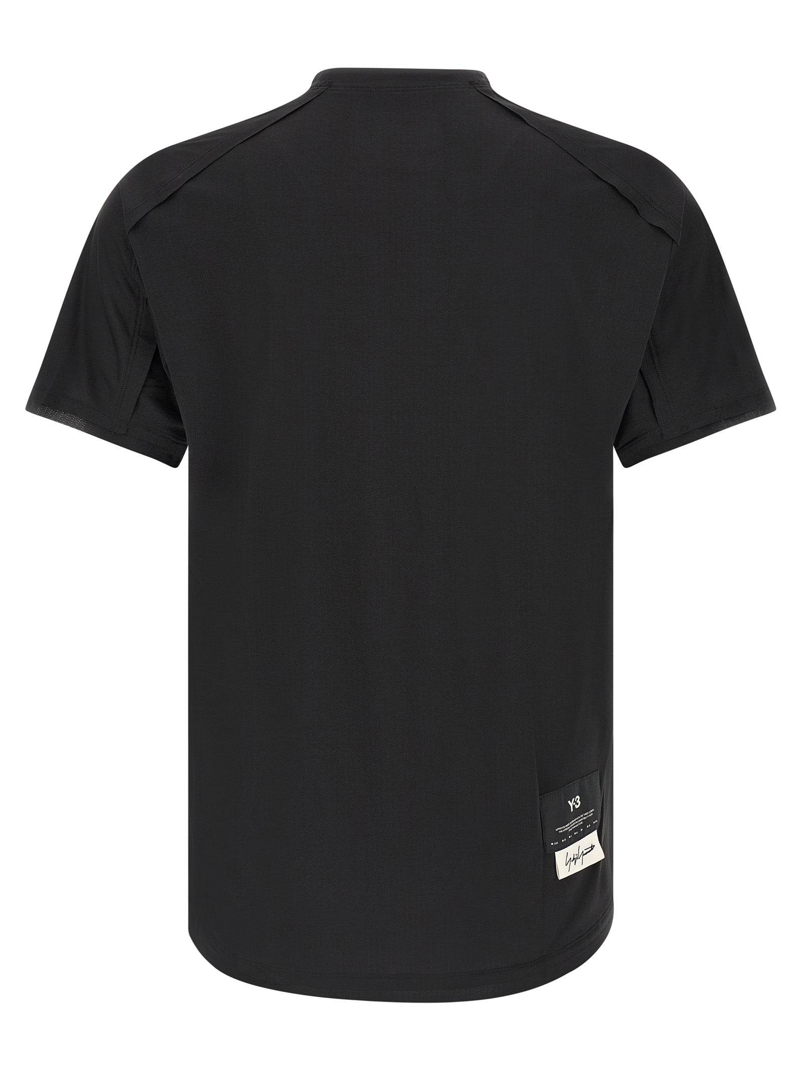 Black Polyester T-Shirt