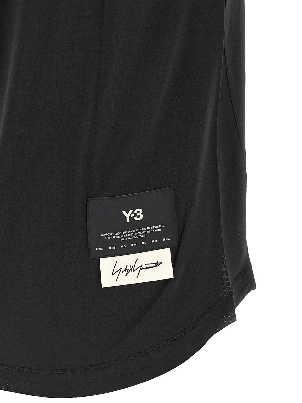 Black Polyester T-Shirt