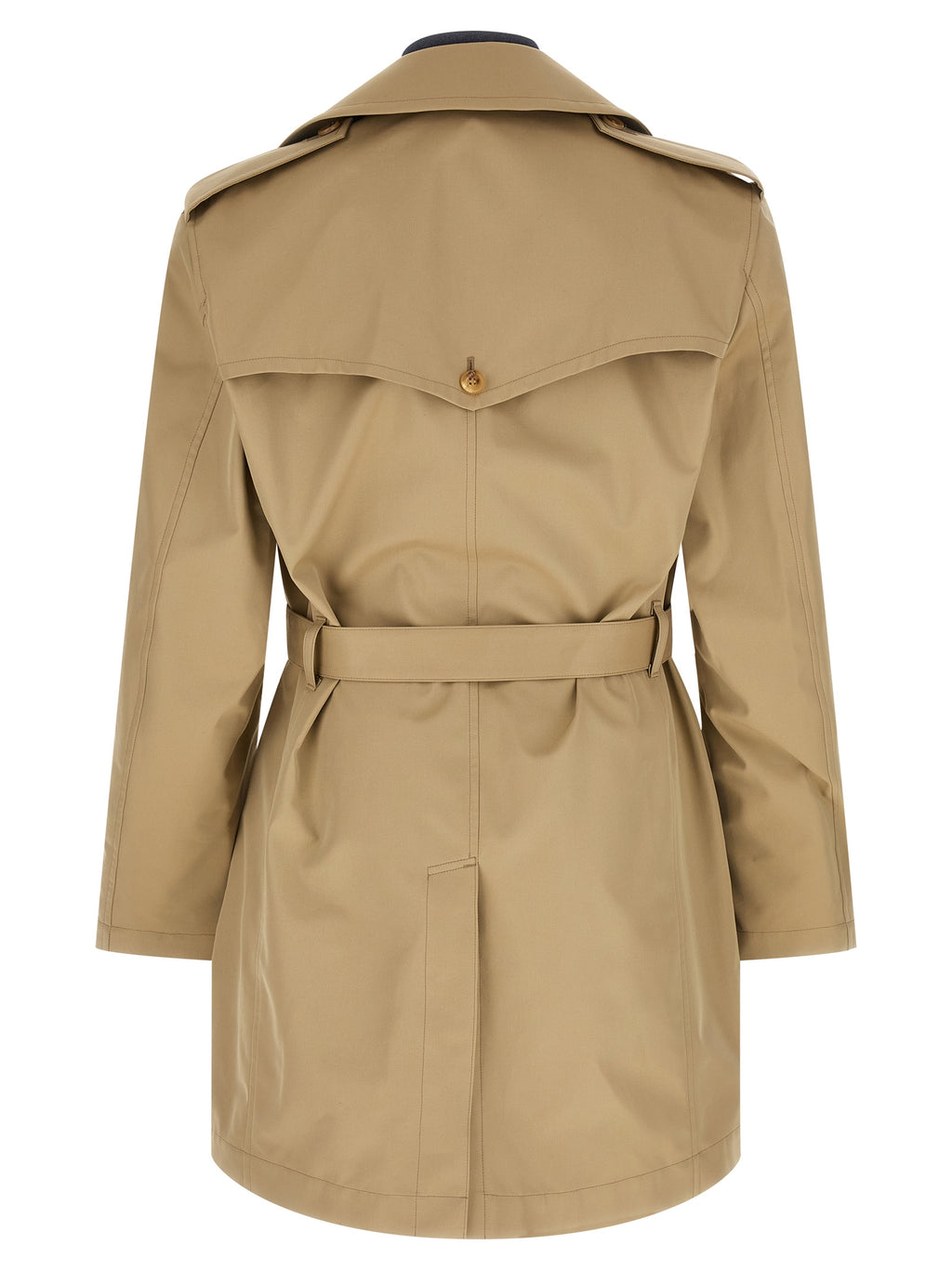 Beige Cotton Coat