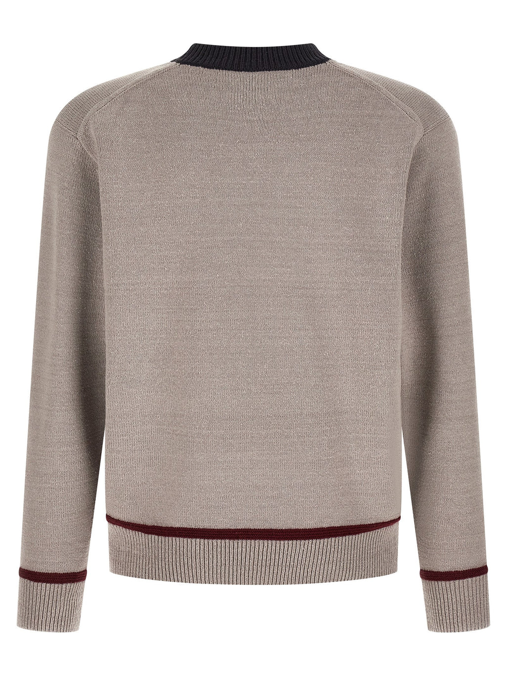 Gray Silk Cardigan