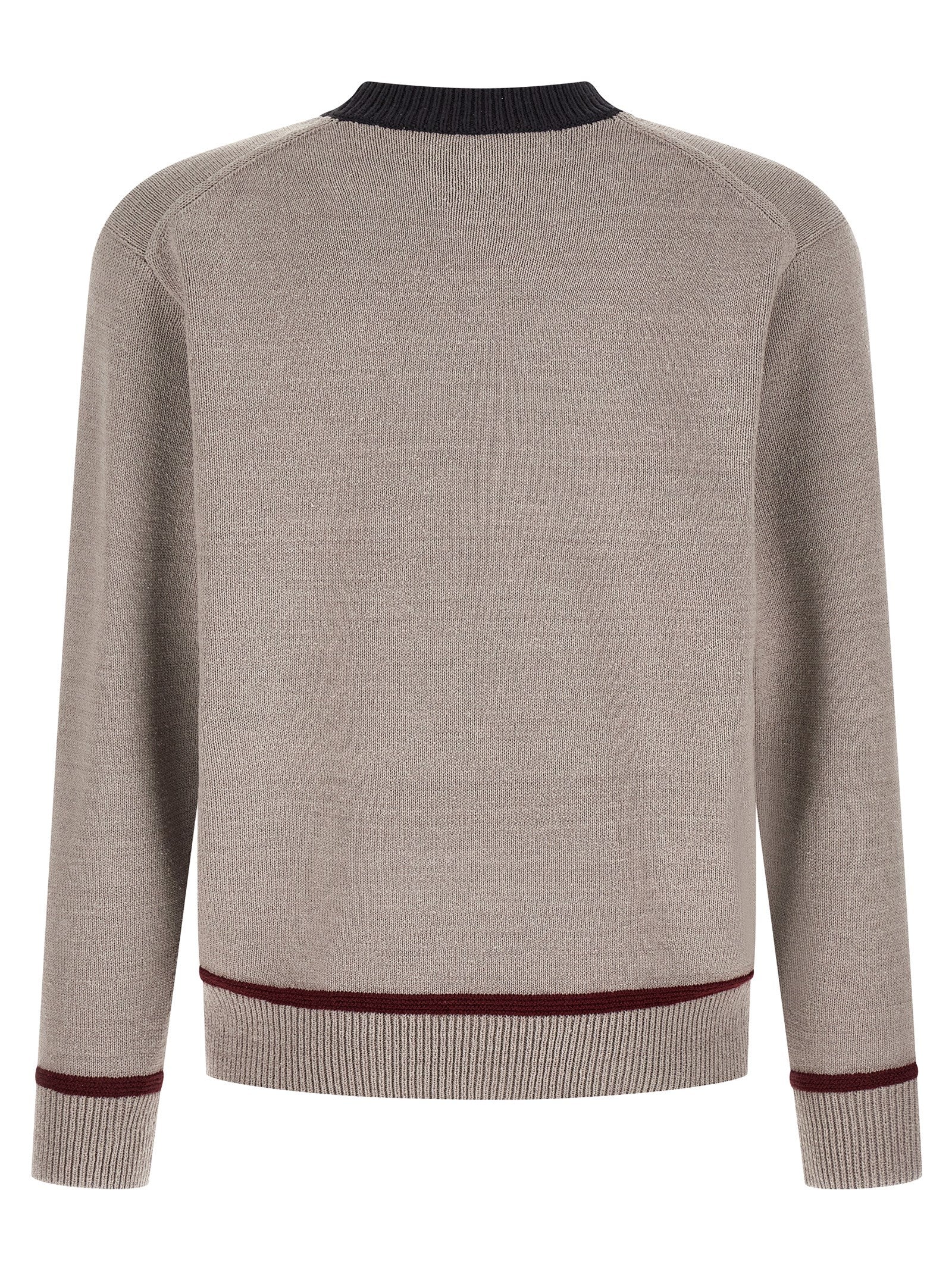 Gray Silk Cardigan