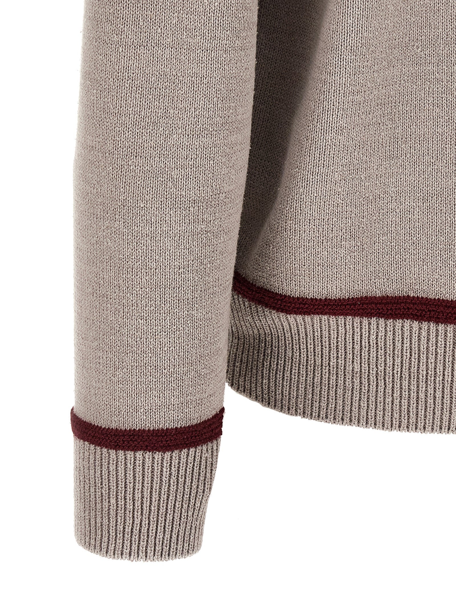 Gray Silk Cardigan