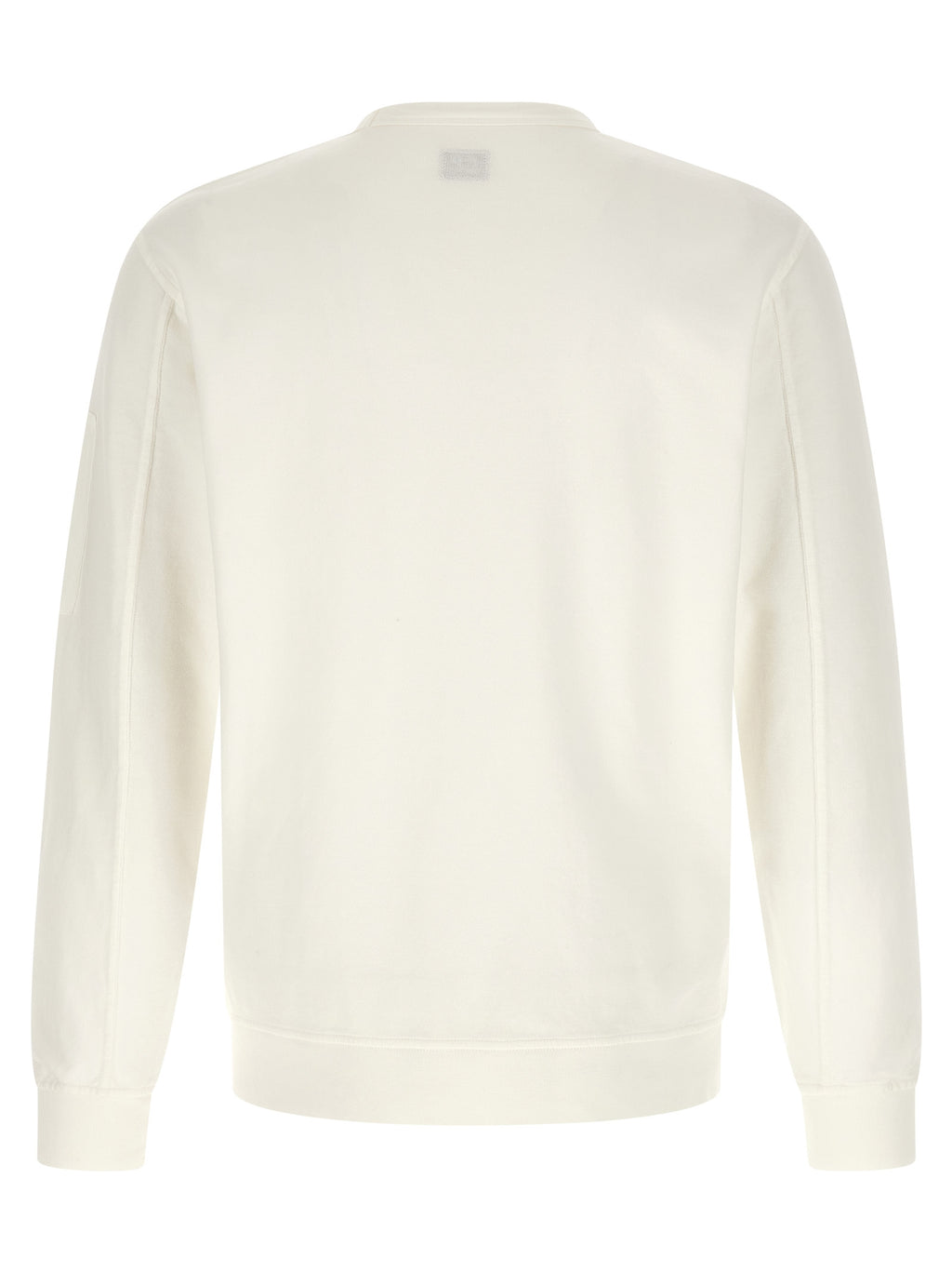 White Cotton Sweatshirt