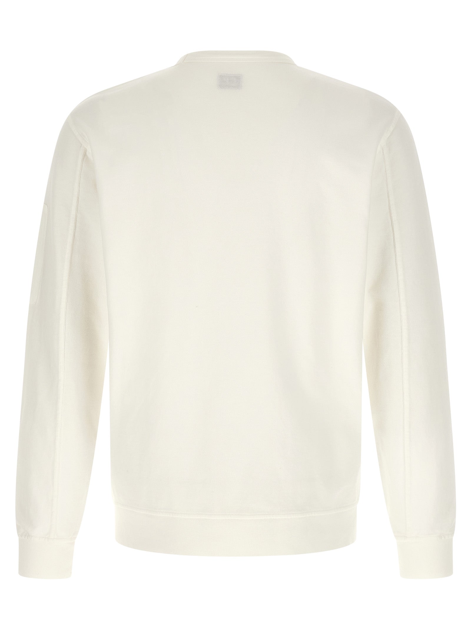 White Cotton Sweatshirt