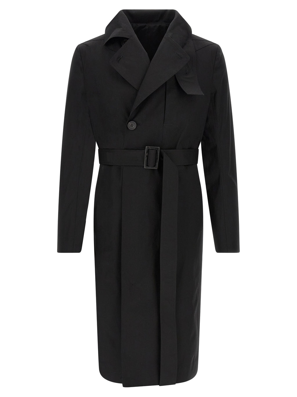 Black Cotton Coat