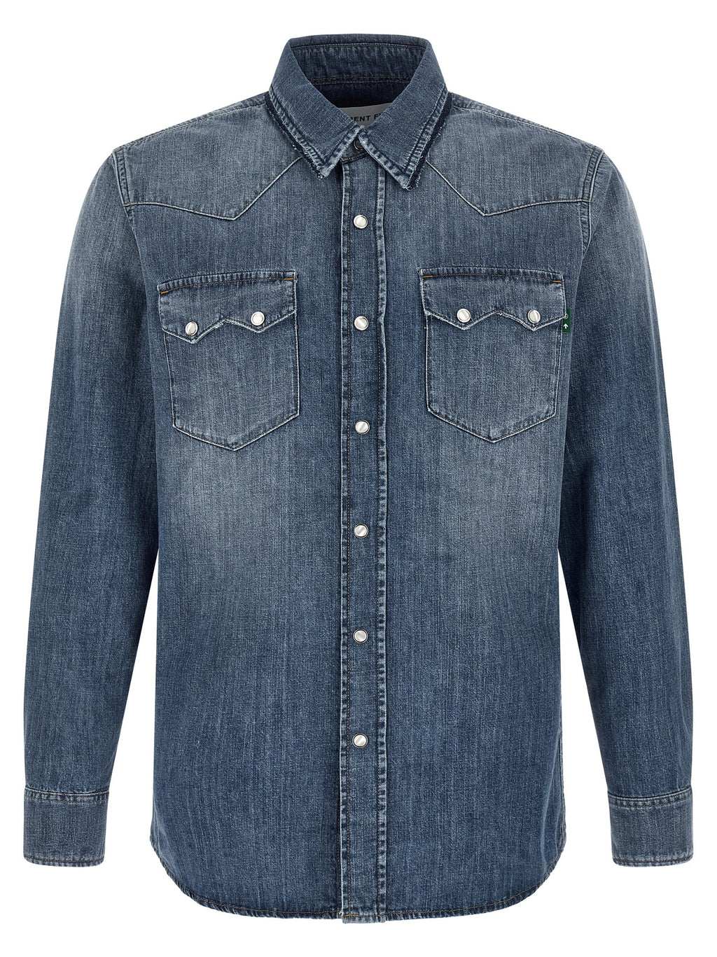 Blue Cotton Blouse