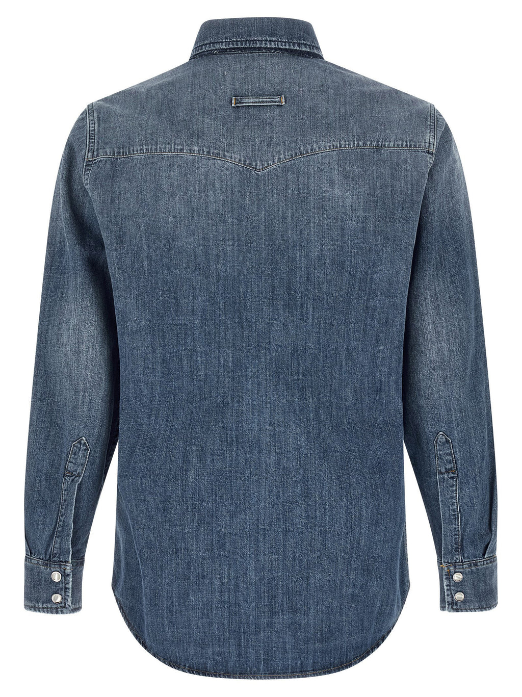 Blue Cotton Blouse