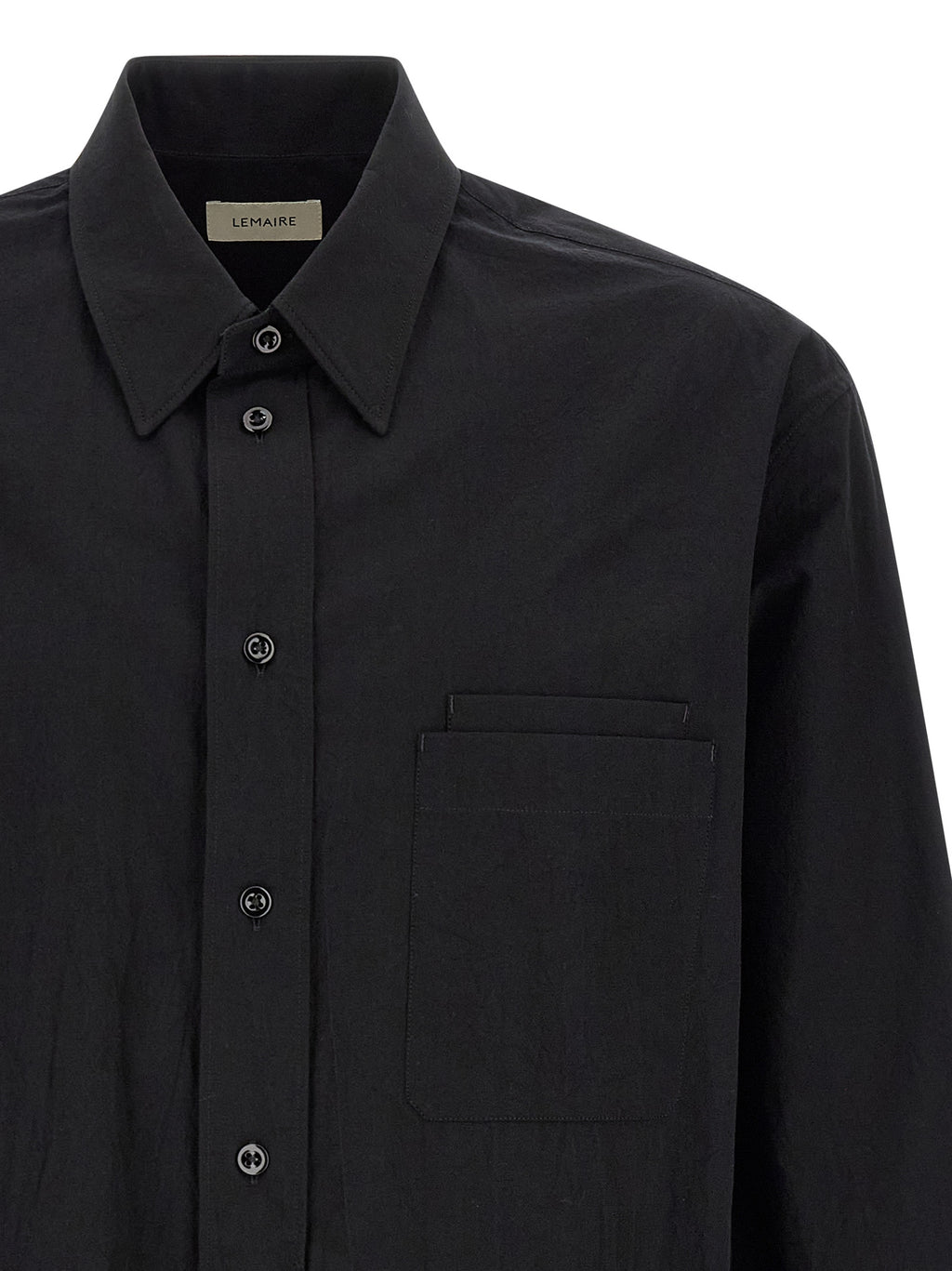 Black Cotton Blouse