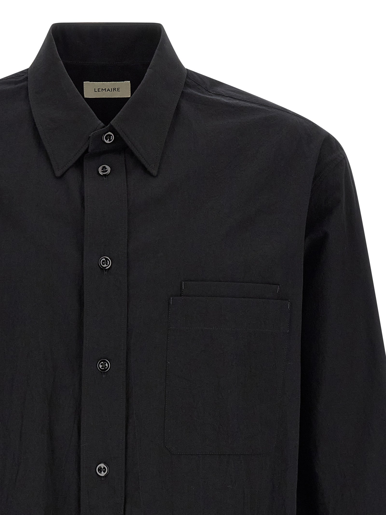 Black Cotton Blouse