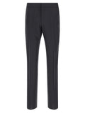 Blue Linen Dress Pants