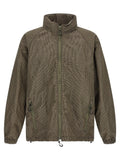 Bicolor Linen Shell Jacket