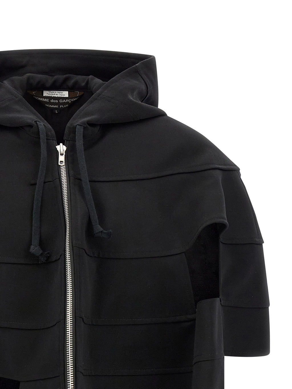 Black Wool Shell Jacket