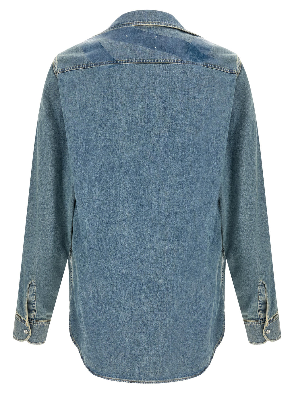 Blue Cotton Blouse
