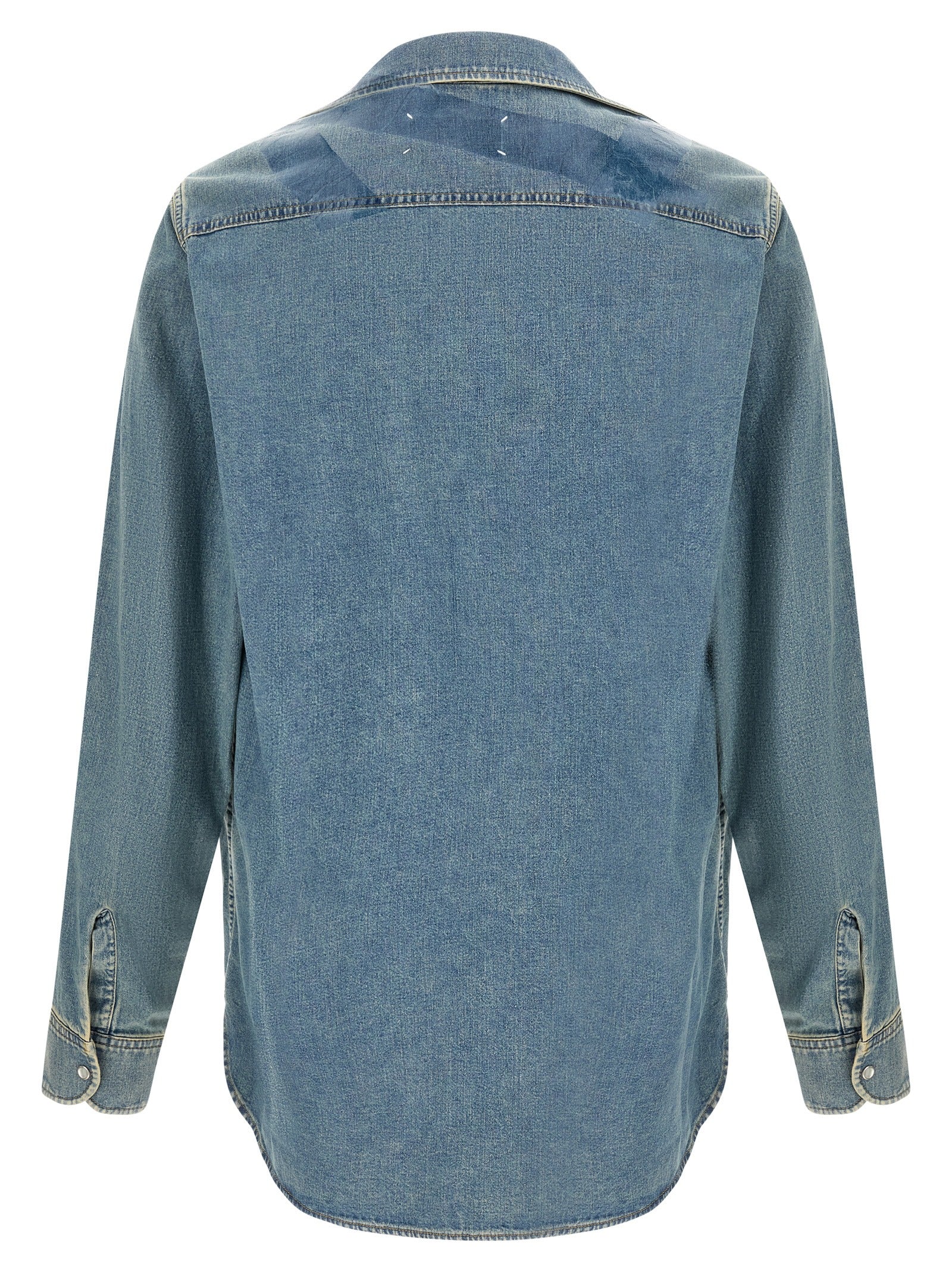 Blue Cotton Blouse