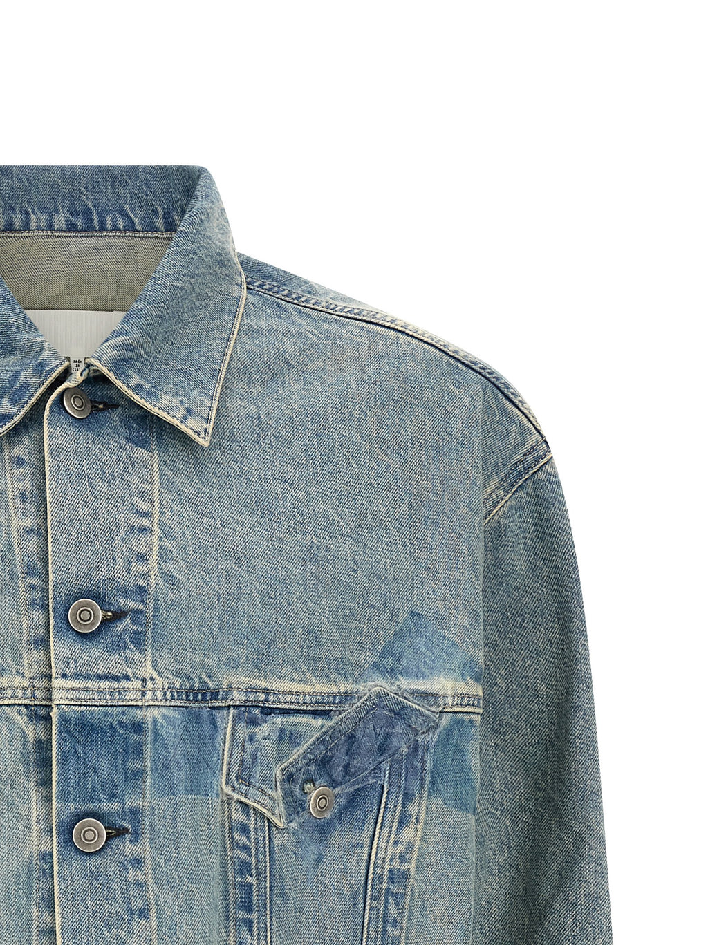 Blue Cotton Denim Jacket