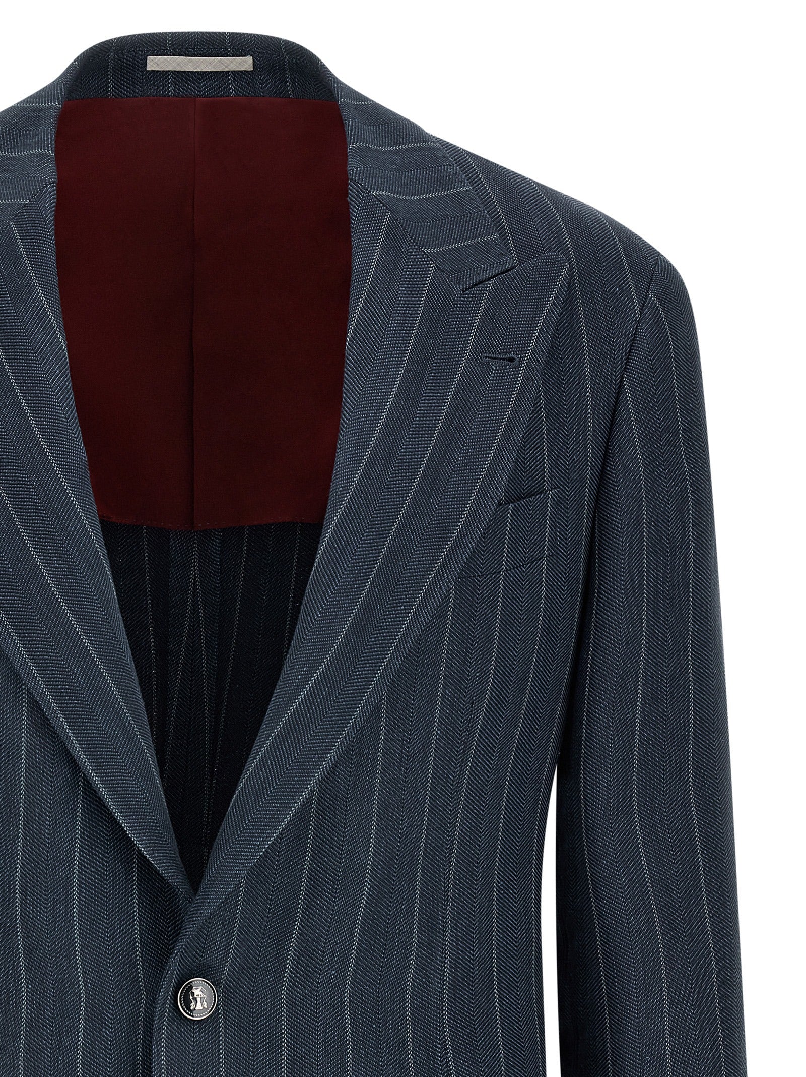 Blue Hemp Blazer