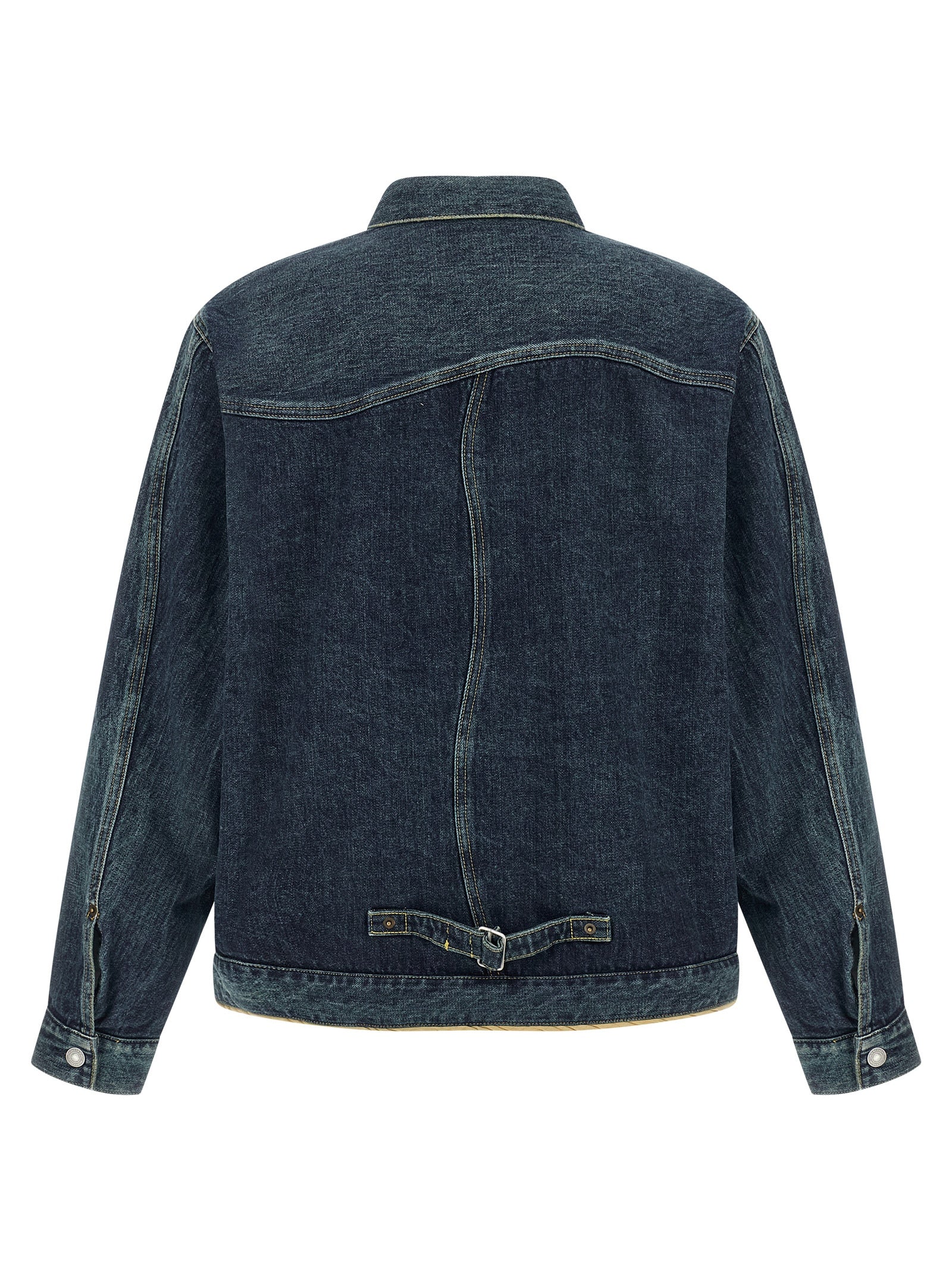 Blue Cotton Denim Jacket