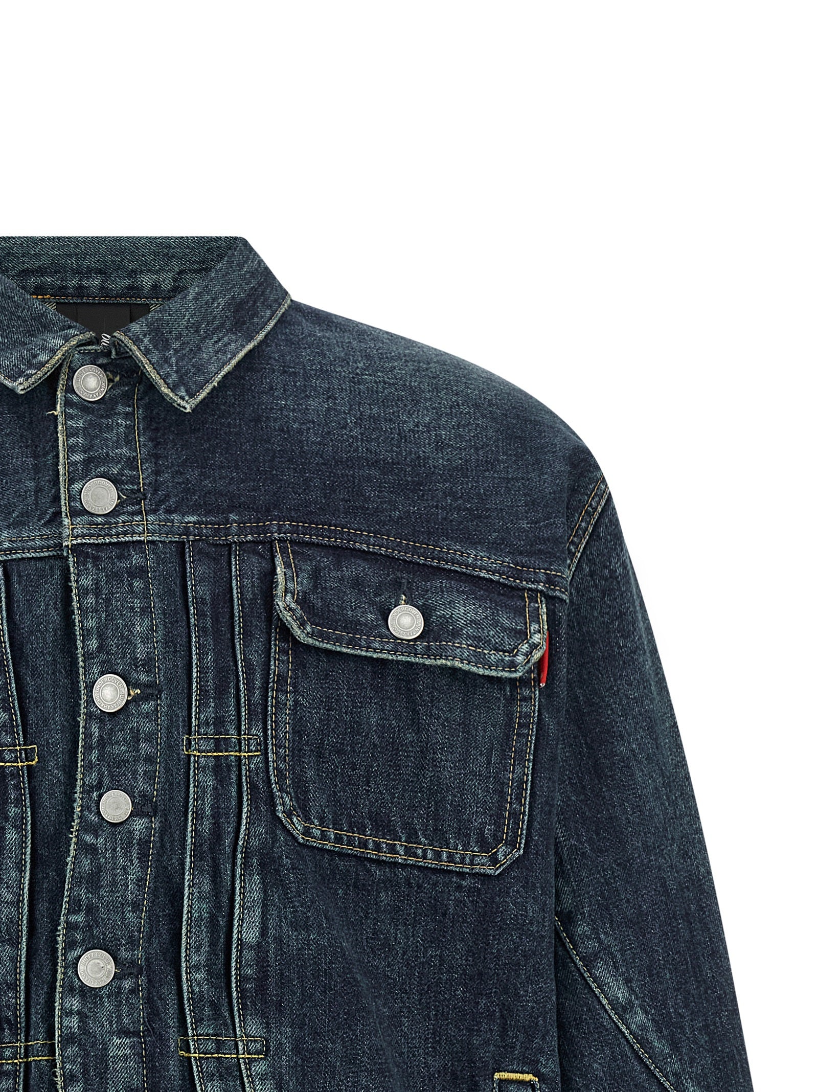 Blue Cotton Denim Jacket