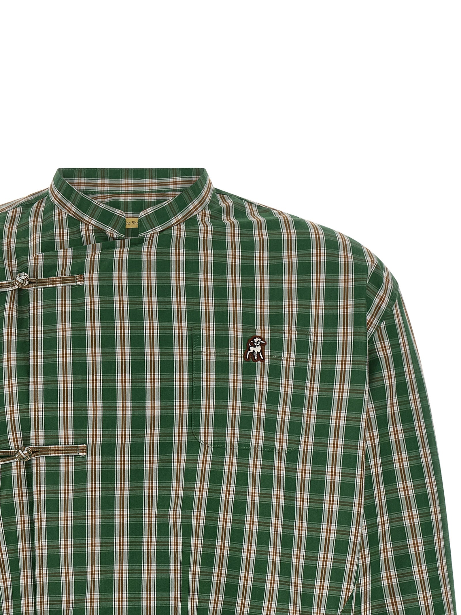 Bicolor Cotton Blouse