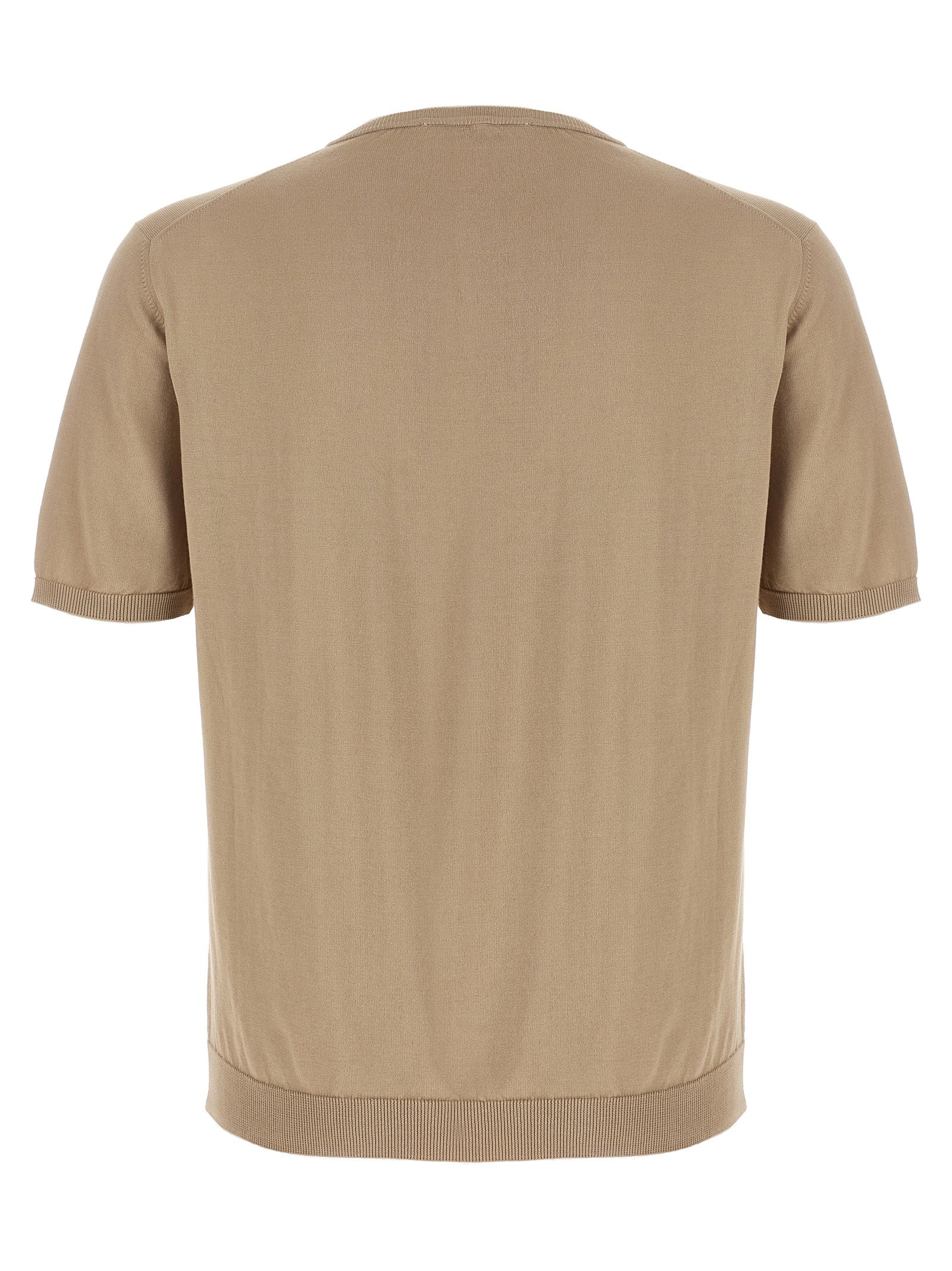 Beige Cotton Cardigan