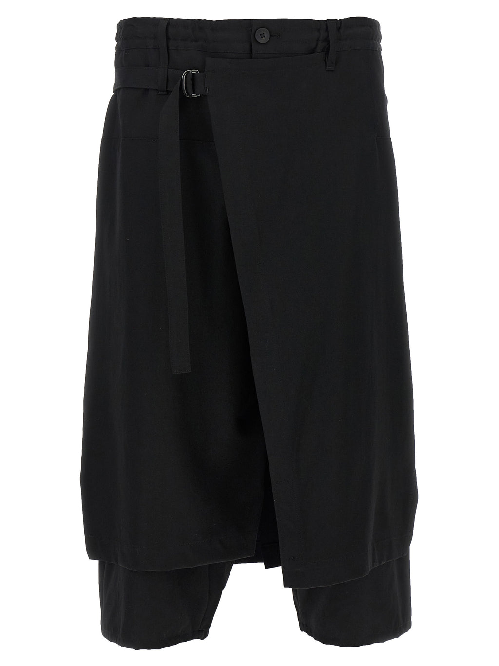 Black Wool Knee Length