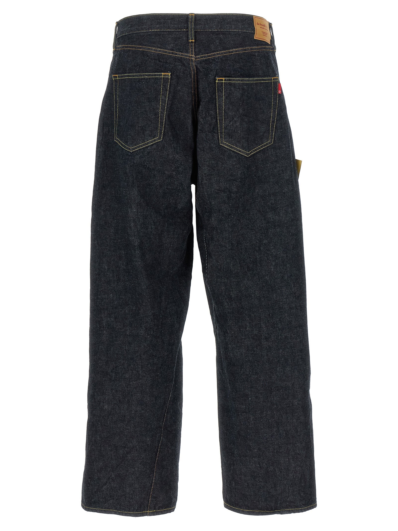Blue Cotton Jeans Denim