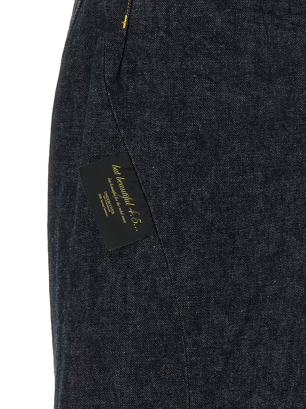 Blue Cotton Jeans Denim
