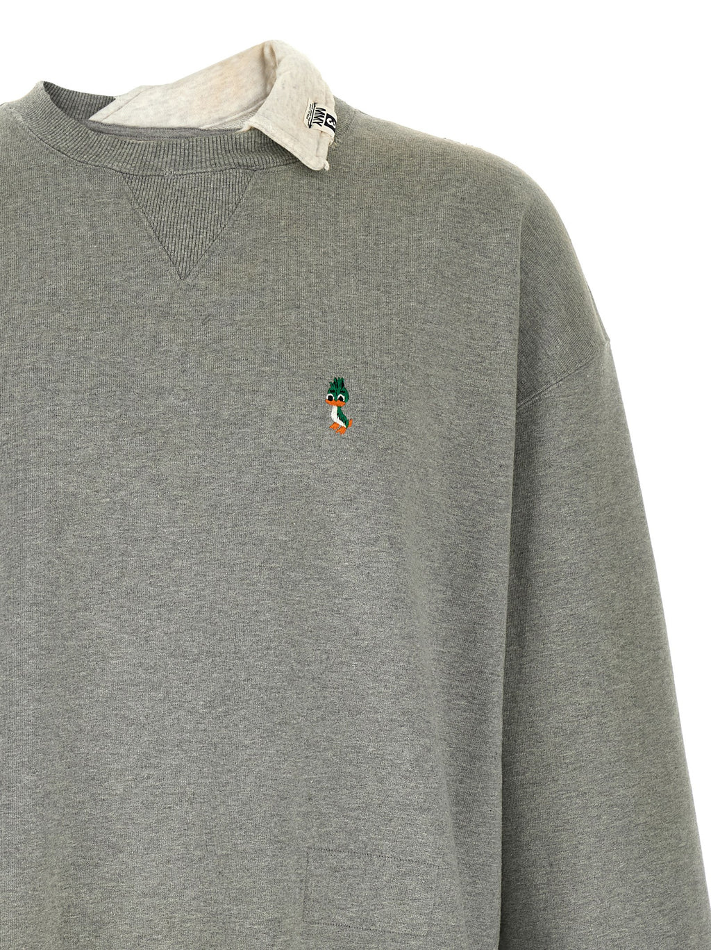 Gray Cotton Sweatshirt