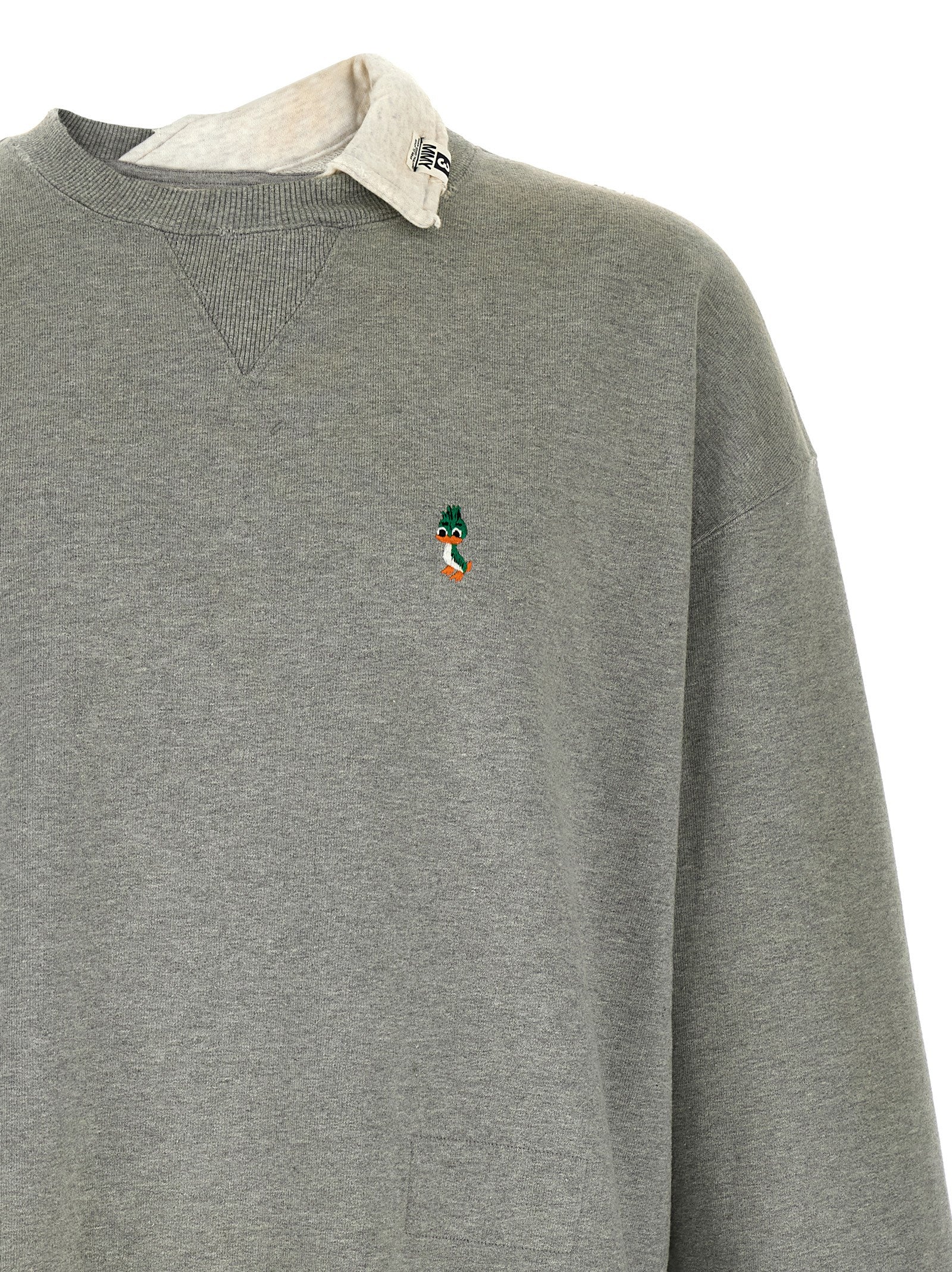 Gray Cotton Sweatshirt