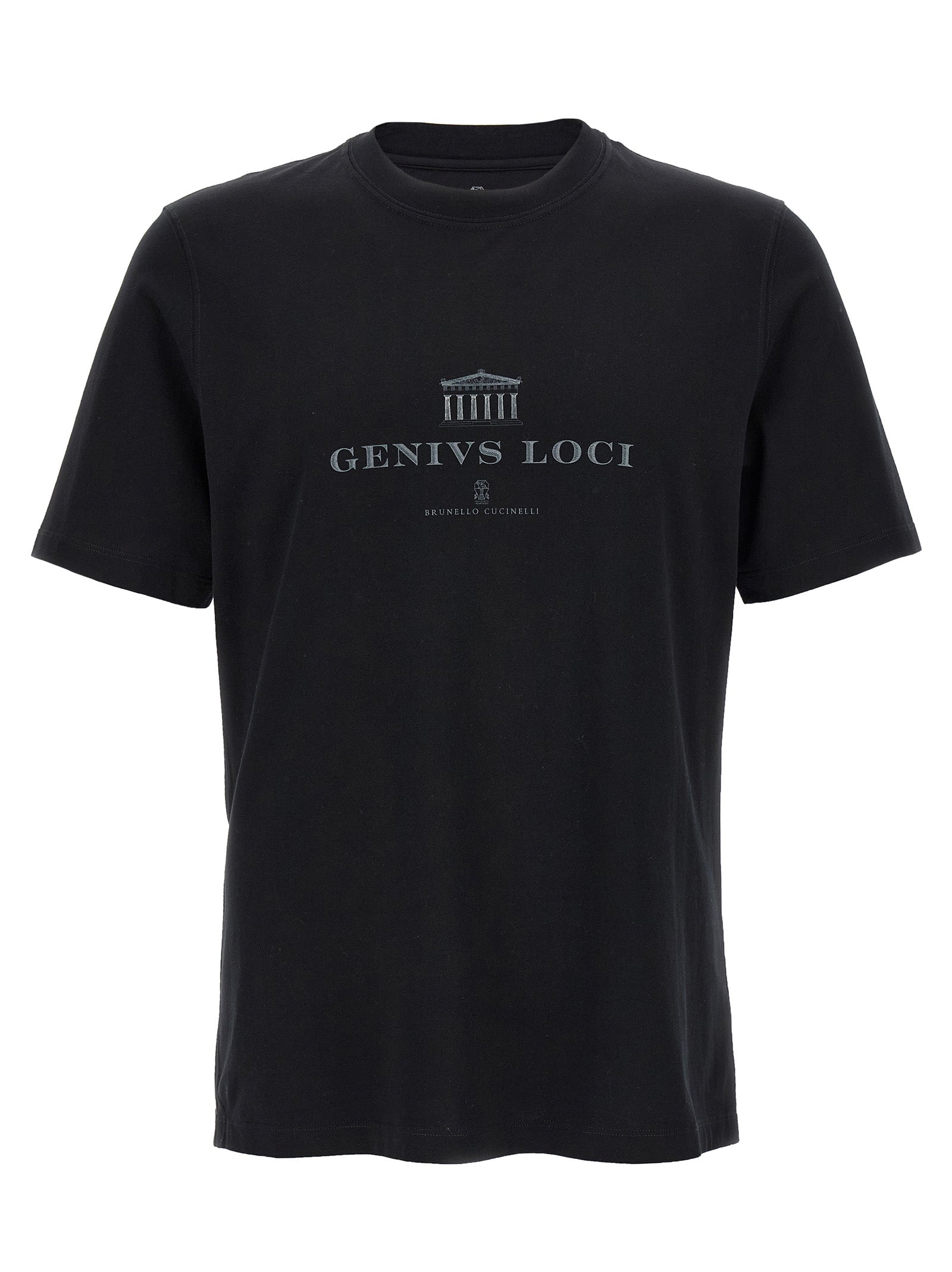 Black Cotton T-Shirt