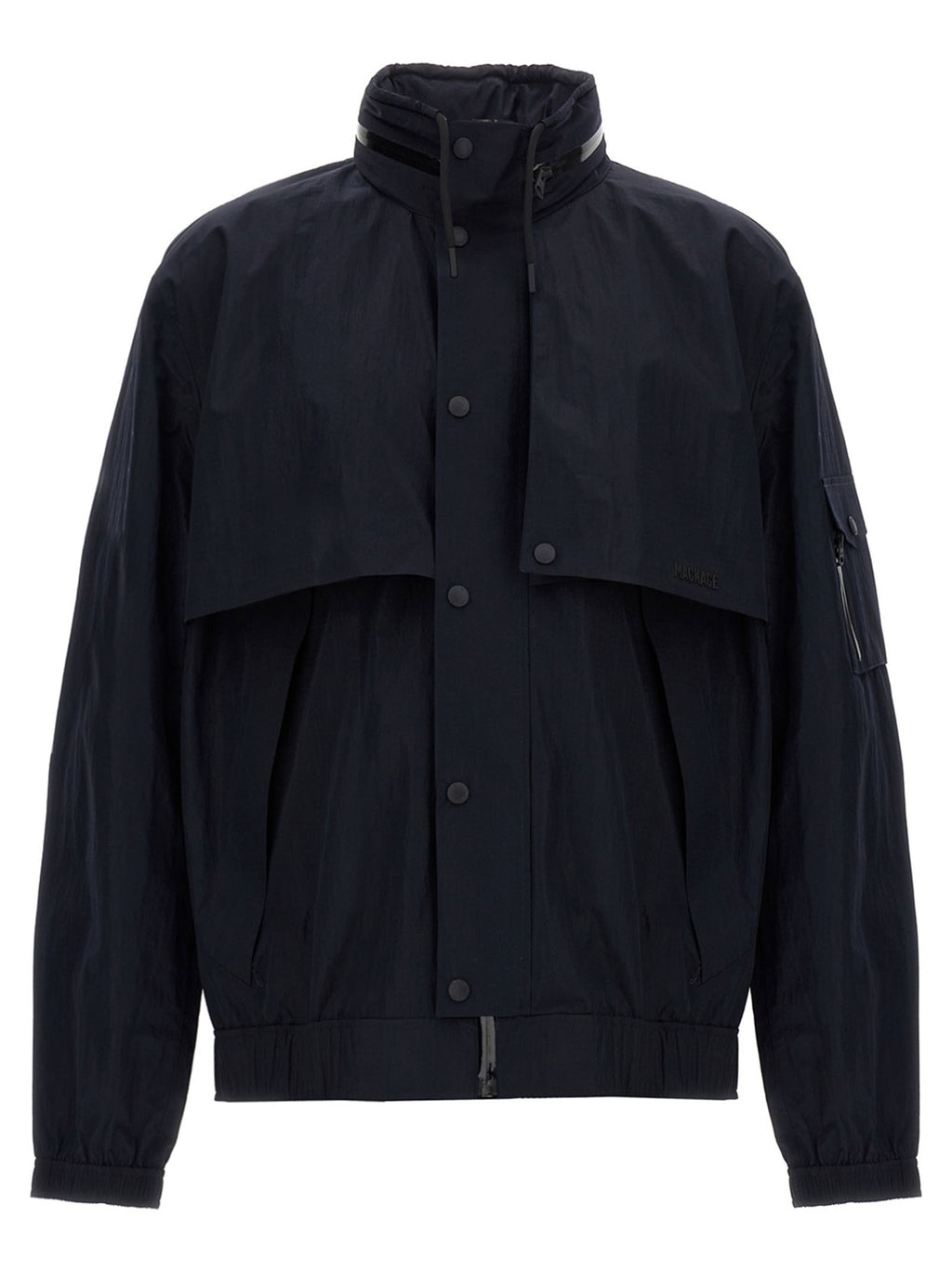 Blue Polyamide Shell Jacket