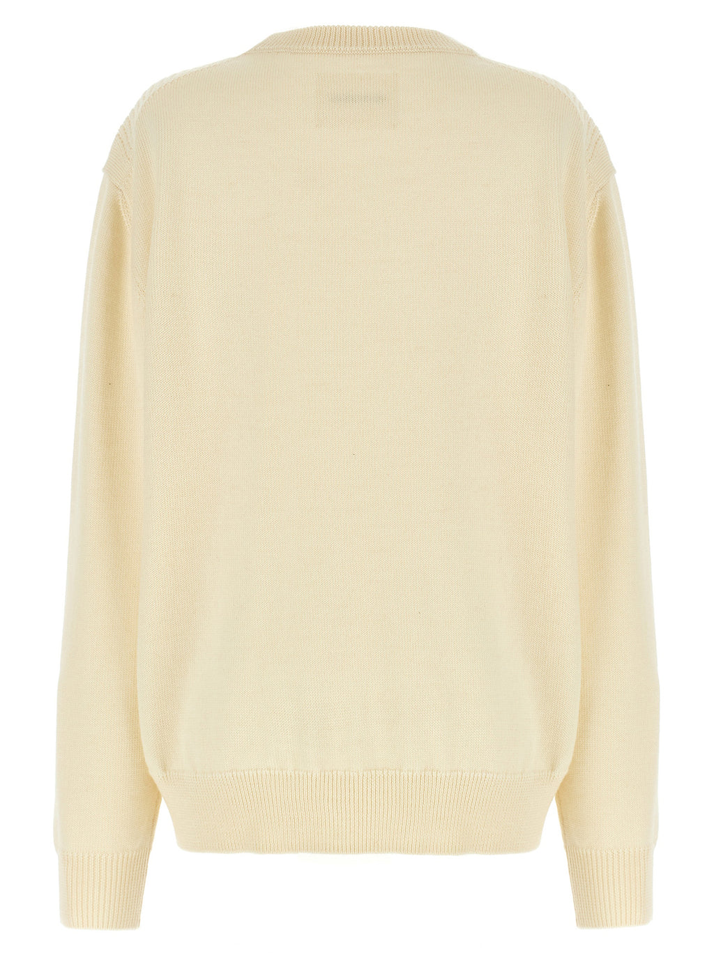 White Wool Cardigan