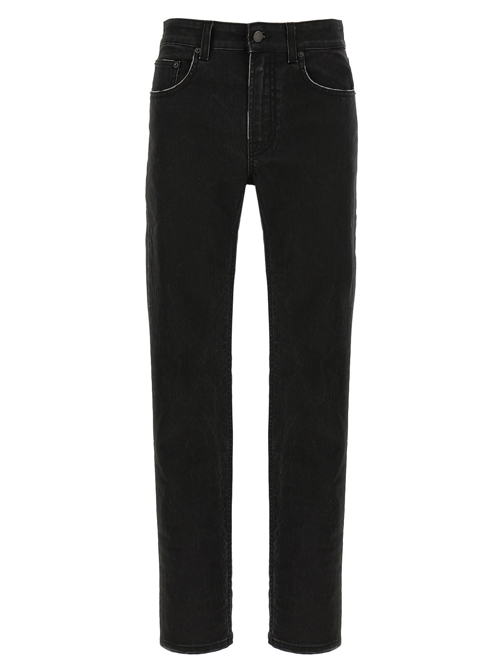 Black Cotton Jeans Denim
