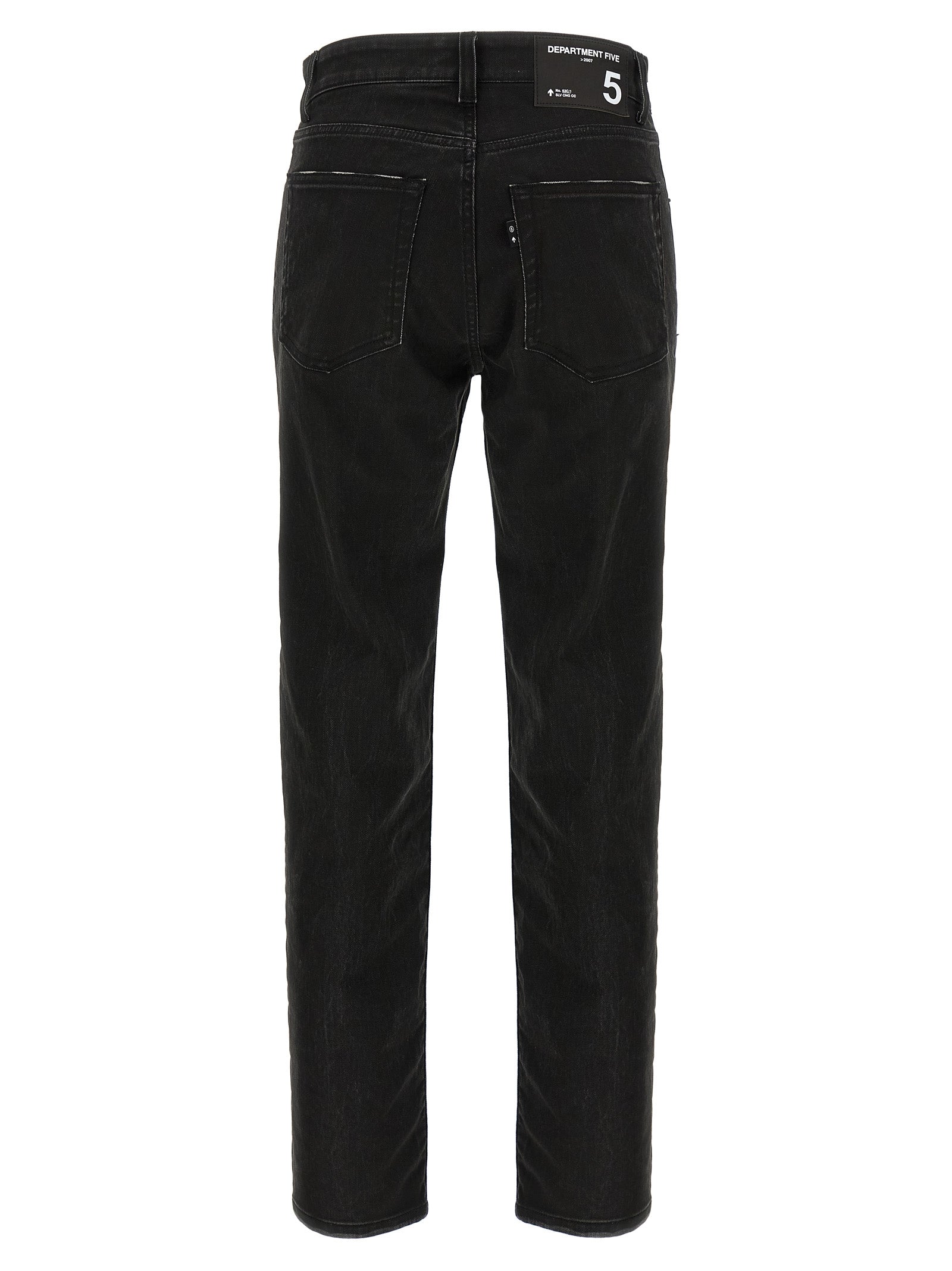 Black Cotton Jeans Denim