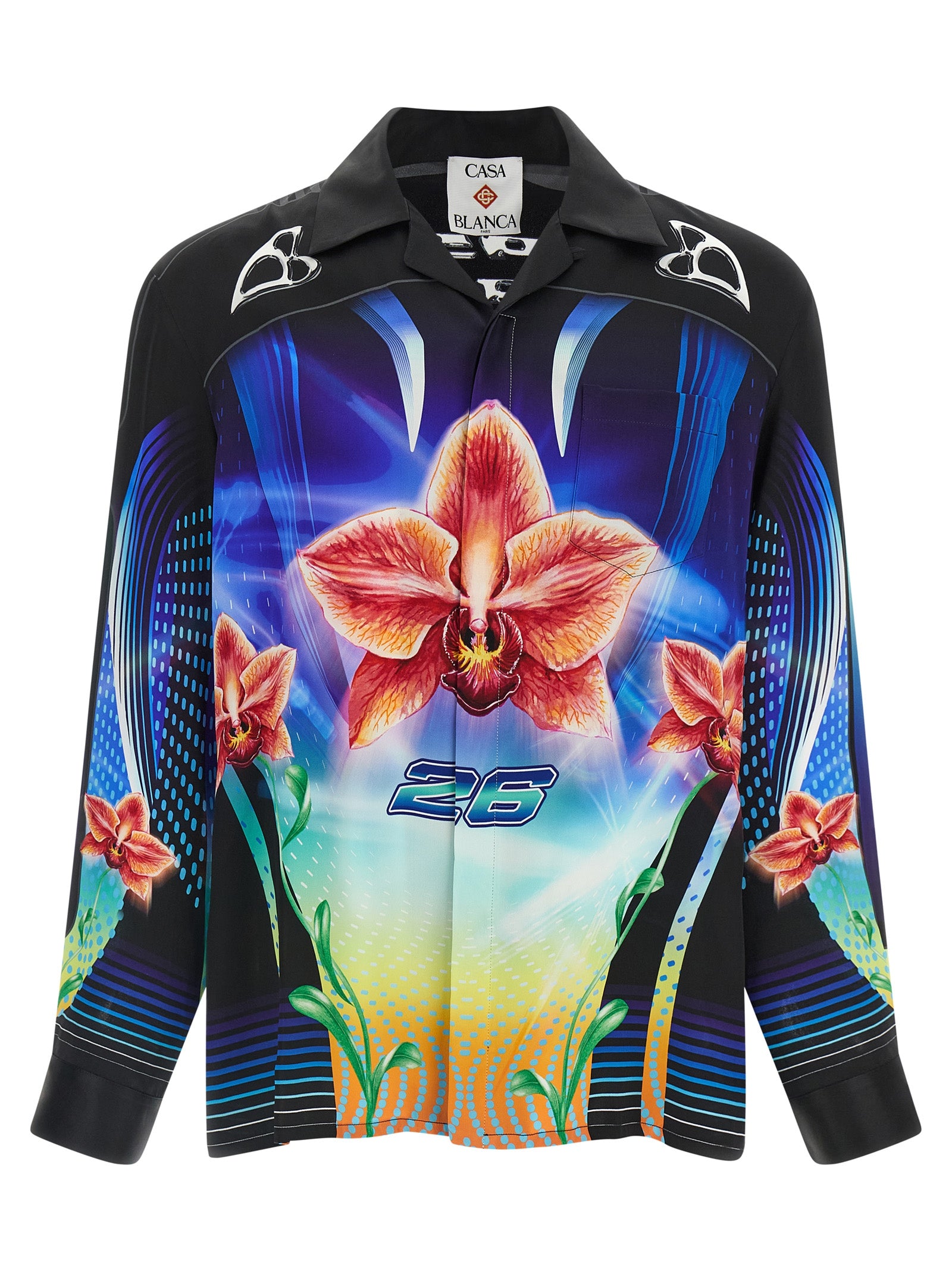 Multicolor Silk Blouse