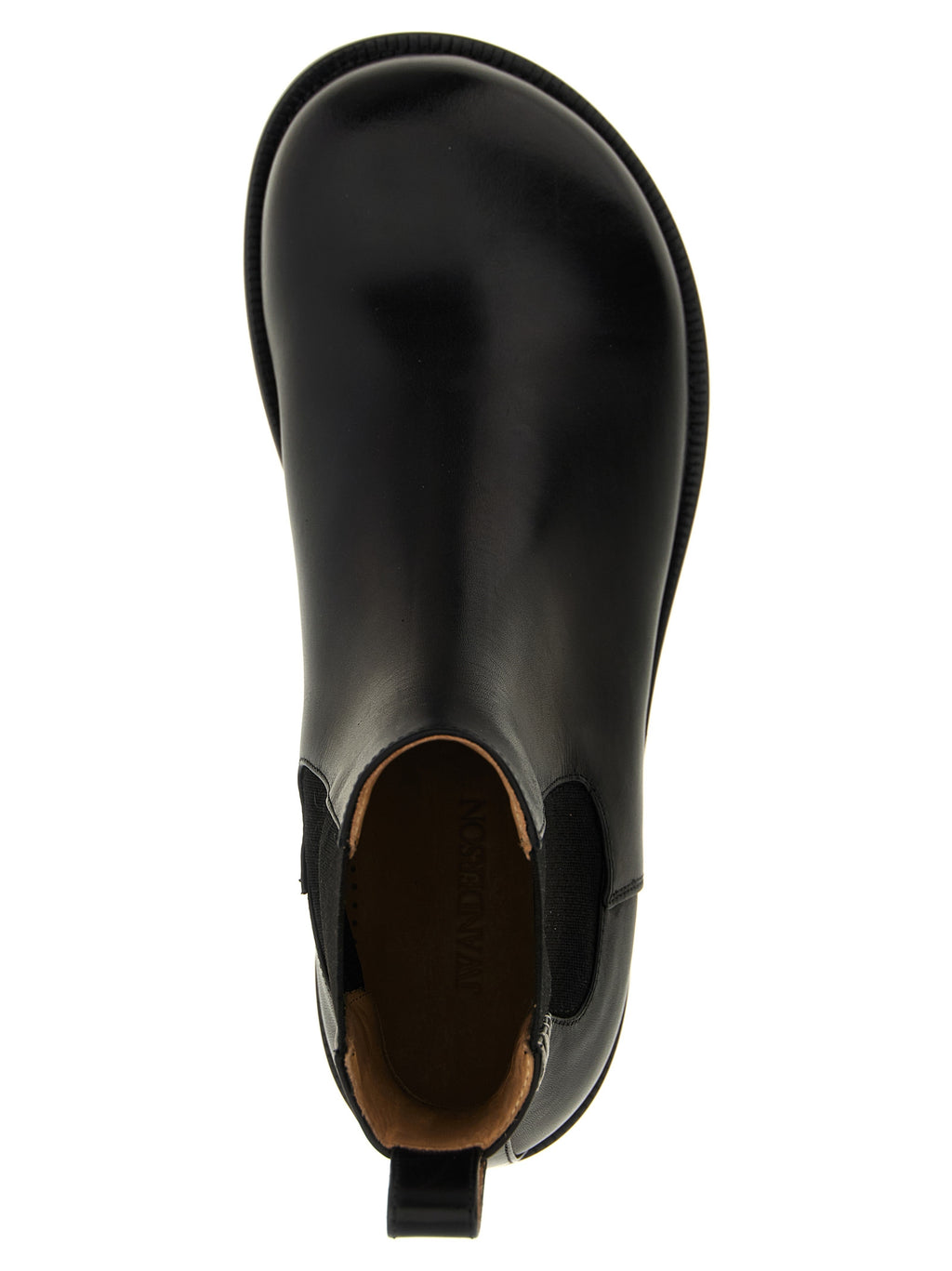 Black Calfskin Chelsea Boots