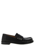 Black Calfskin Slip-On Loafers