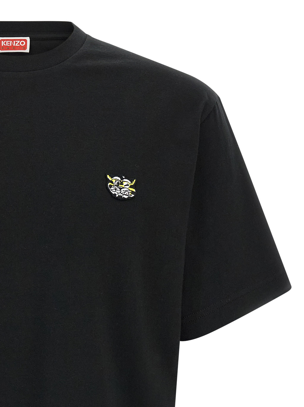 Black Cotton T-Shirt